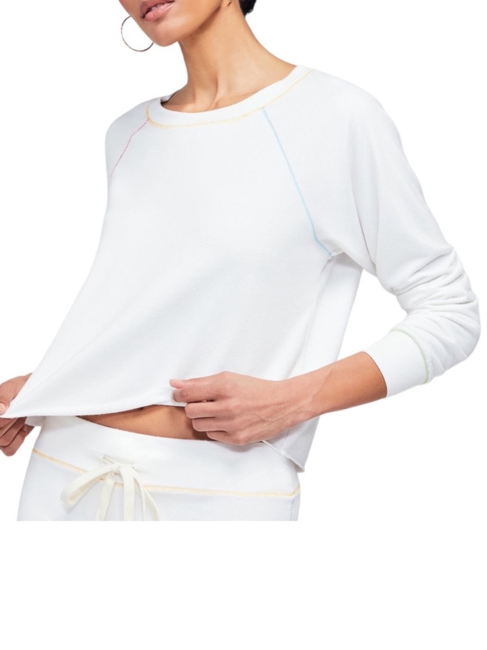 WILDFOX | In Stitches Monte Crop Sweatshirt